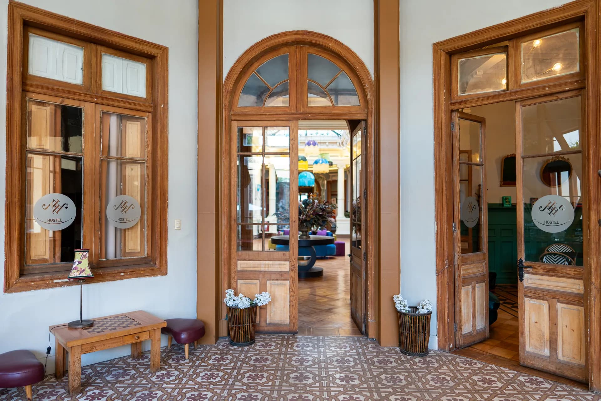 Areas Comunes at Happy Hostel Santiago — photo 22