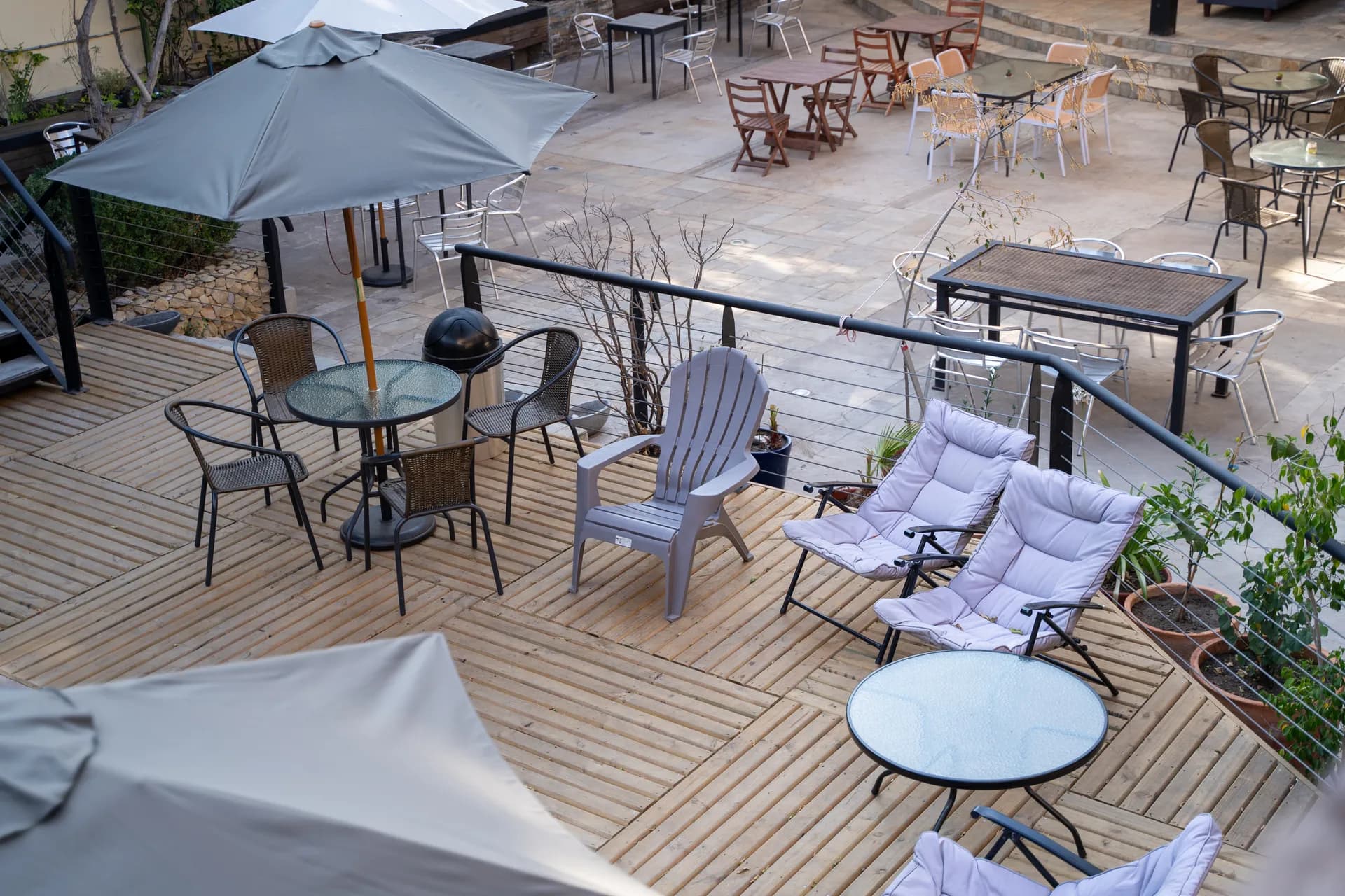 Jardin y Patio at Happy Hostel Santiago — photo 31