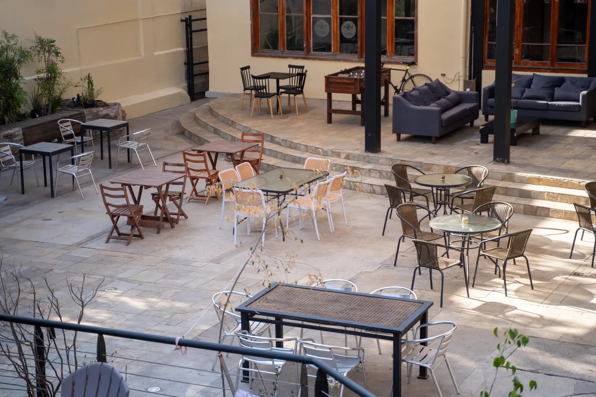 Jardin y Patio at Happy Hostel Santiago — photo 32